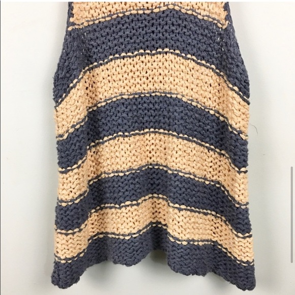 Free People Stars That Shine Striped Crochet Sweater Tank - Picture 7 of 9